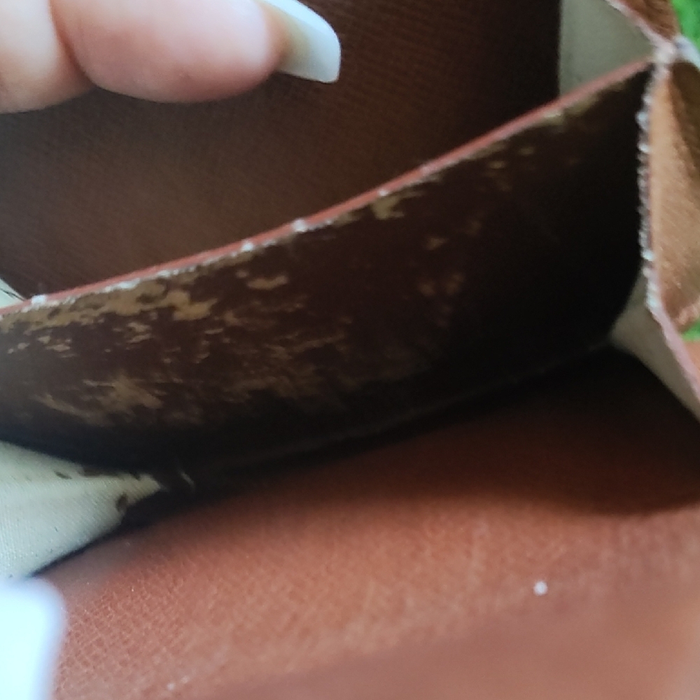 Louis Vuitton Brown Monogram Coin / Jewelry Pouch Porte - Monnaei Gousset - Picture 8 of 13